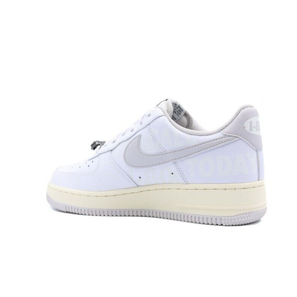 Nike Air Force 1\'07 PRM White Vast Grey CJ631-100 Men\'s Sneakers Size 13 NEW main image 5